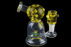 Space King Glass - 'Space Glacier' Freezable Bong - Discreet Smoker