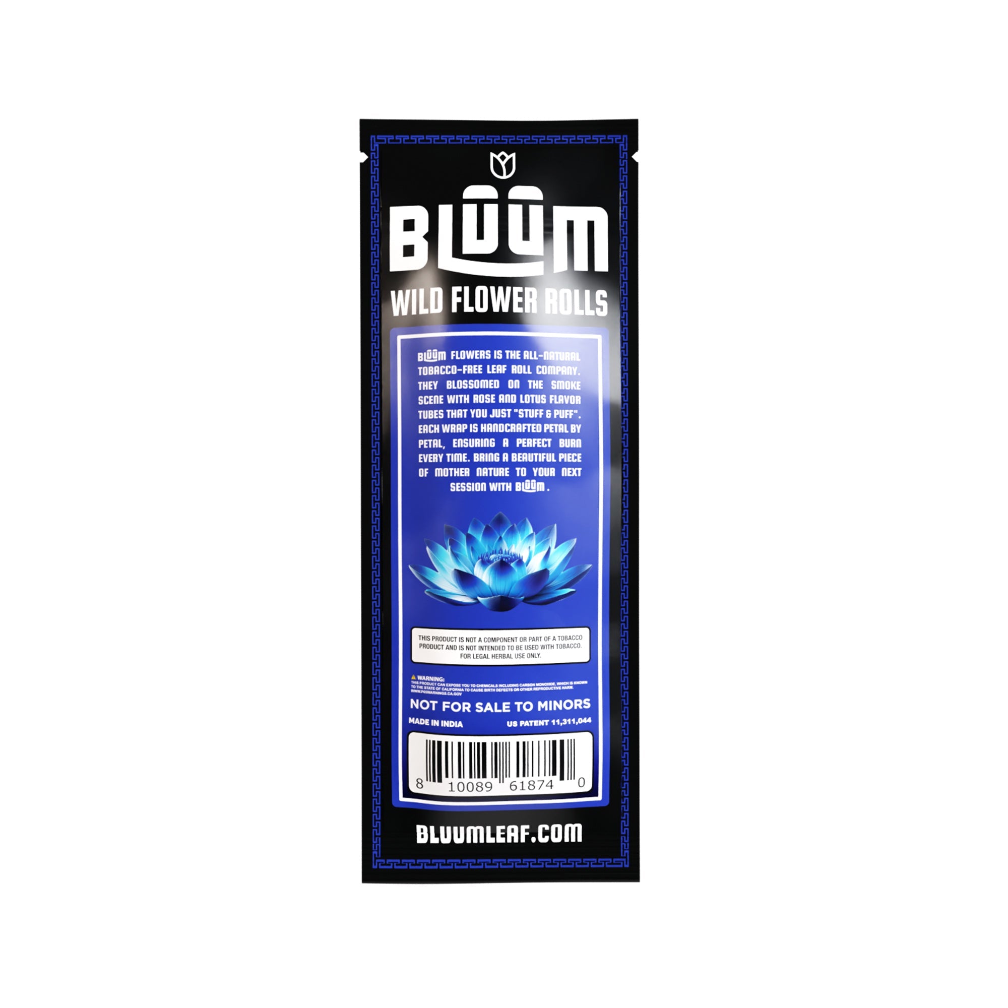 Bluum Wild Flower 2pk Lotus Rolls – 10ct - Discreet Smoker
