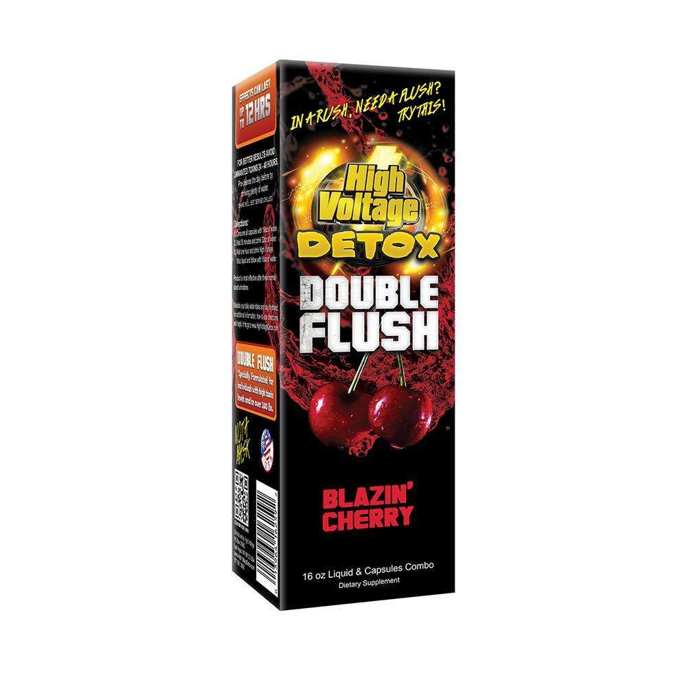 High Voltage Detox Double Flush - Blazin Cherry - Discreet Smoker