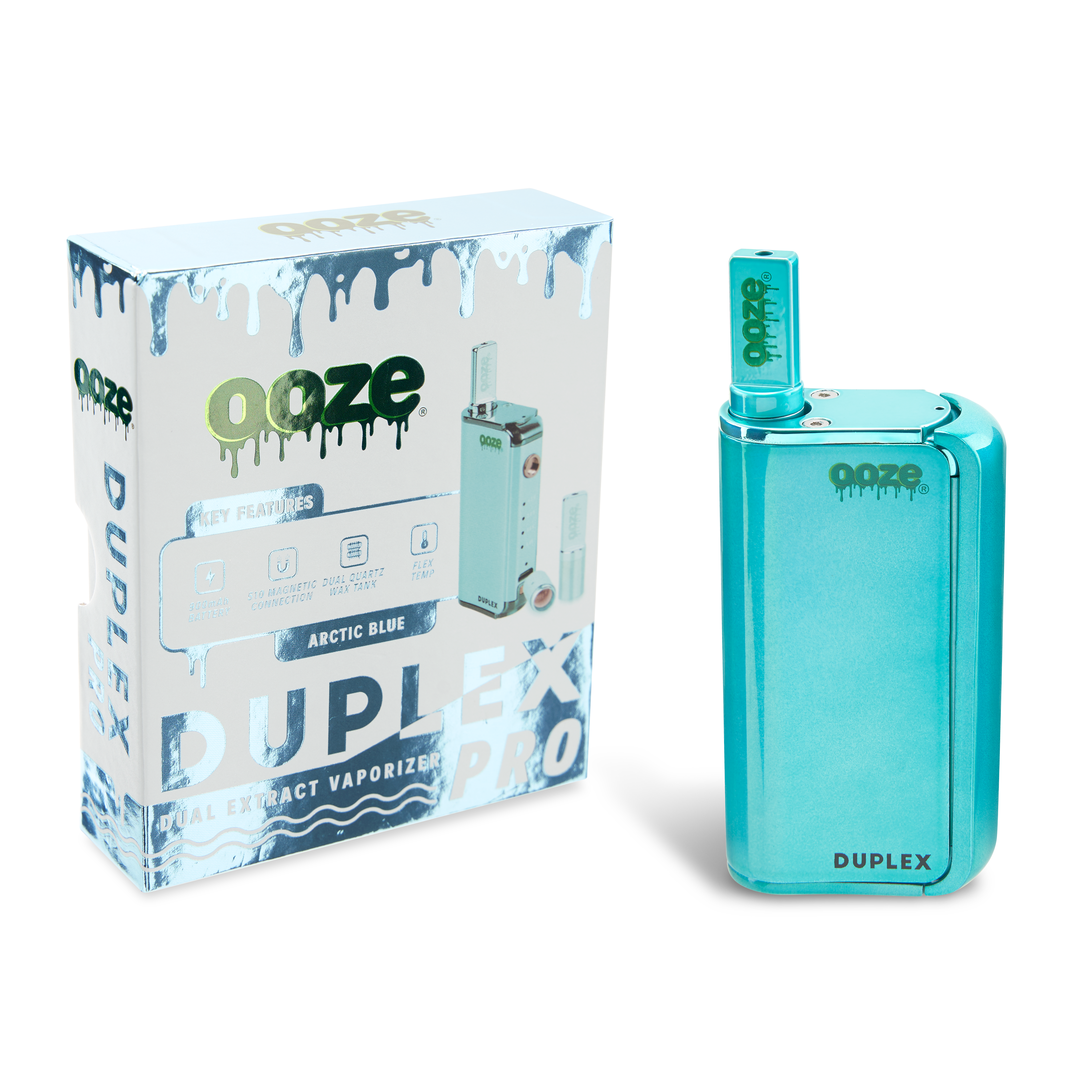 Ooze Duplex Pro – 900 mAh – Cartridge & Wax Vaporizer - Discreet Smoker