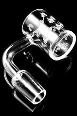 Quartz 14.5 mm Male Flat-Top Banger – Frosted Design
