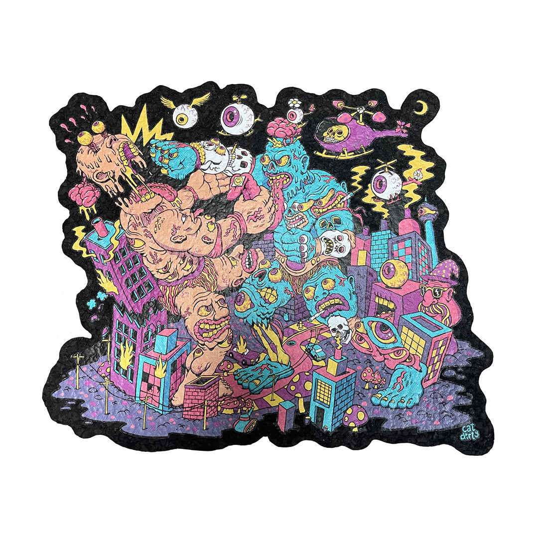 East Coasters 10" Dab Mats - Discreet Smoker