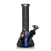 Gear Premium 12" Sidekick Beaker (Terminator Finish) Water Pipe - Discreet Smoker