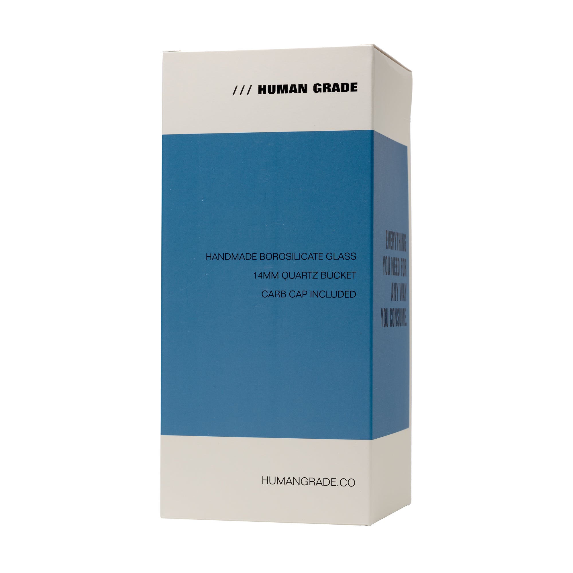 Human Grade Neo Glass Rig Water Pipe - Discreet Smoker