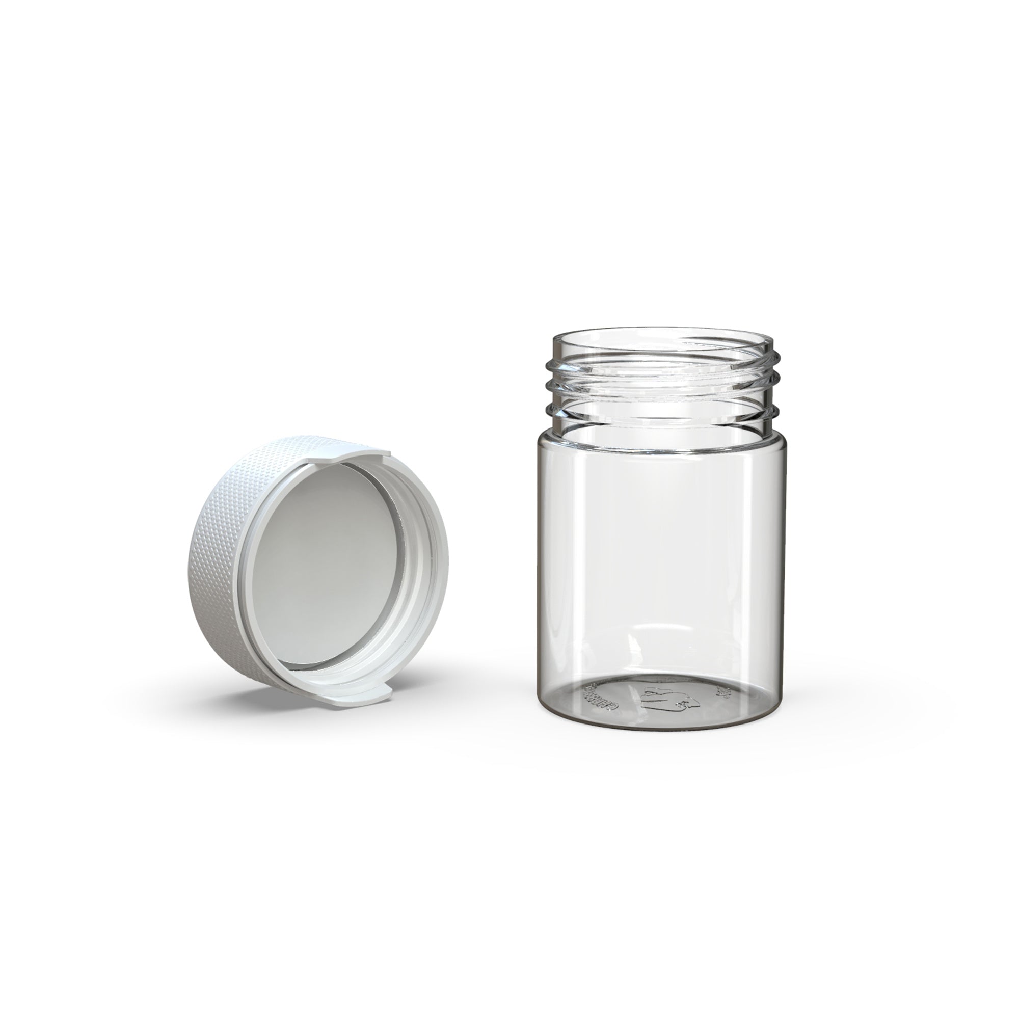 Chubby Gorilla Aviator Plastic Jar – 4oz – 400pc – Child Resistant - Discreet Smoker
