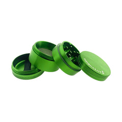 Sir Shredalot 4 Piece Metal Herb Grinder - 40mm - Discreet Smoker