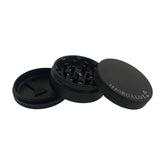 Sir Shredalot 3 Piece Metal Herb Grinder - 63mm - Discreet Smoker