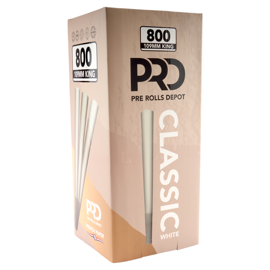 Pre Rolls Depot Paper Cones - King Size - 800pc - Discreet Smoker