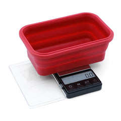 Truweigh Crimson Collapsible Bowl Scale - 1000g x 0.1g