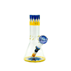 Solar Flare 7" Beaker Bong - Discreet Smoker