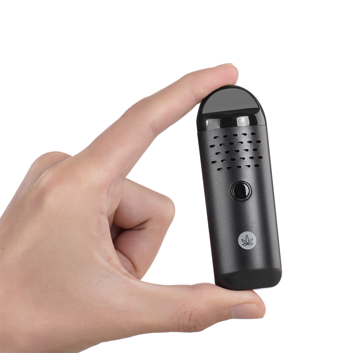 Herby Dry Herb Vaporizer | Carbon Black - Discreet Smoker