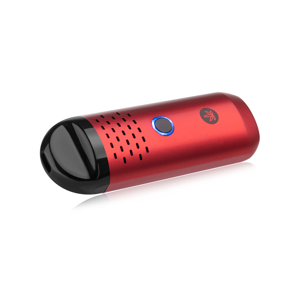 Herby Dry Herb Vaporizer | Carmine Red - Discreet Smoker