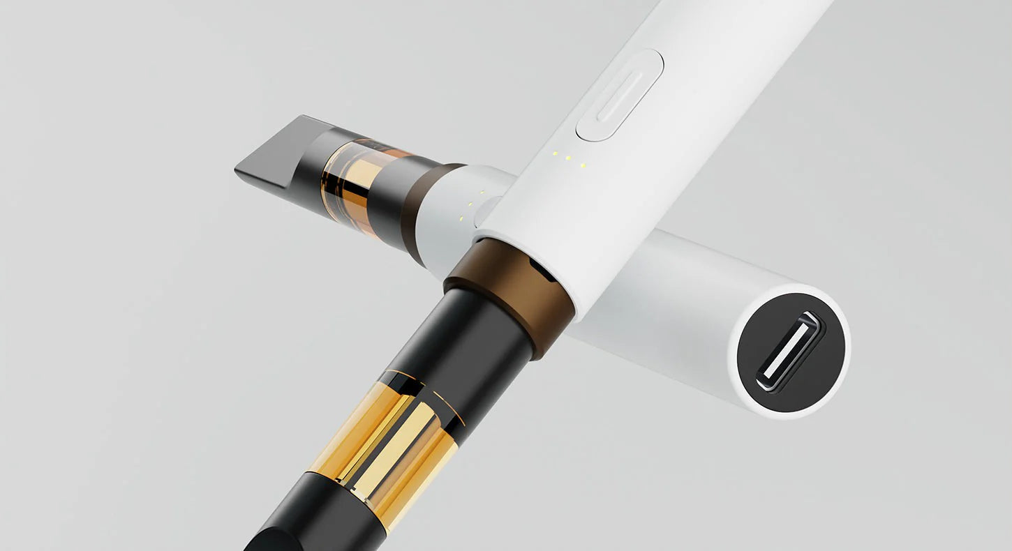 Vessel Core 510 Battery - White - Discreet Smoker