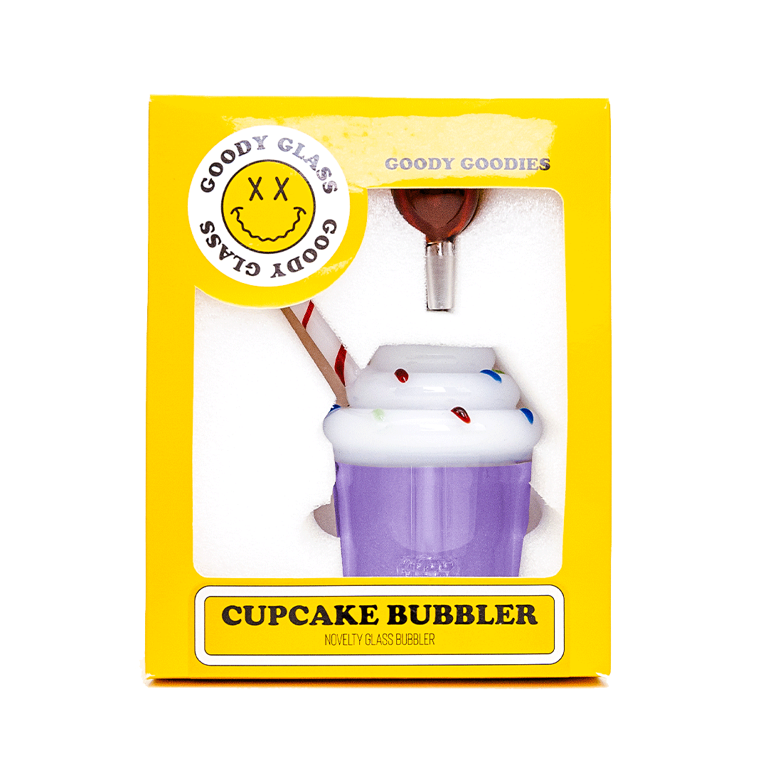 Goody Cupcake Bubbler - Discreet Smoker