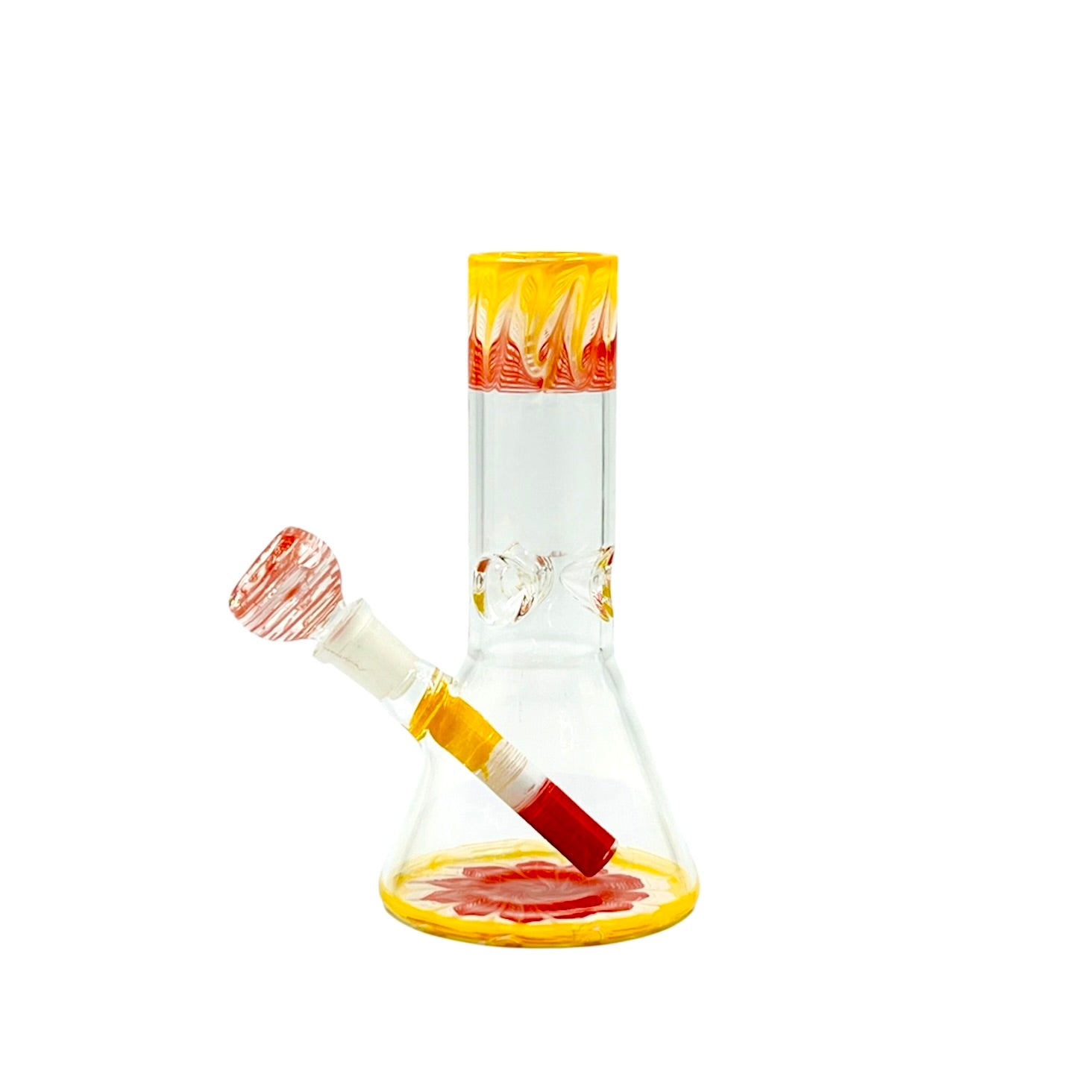 Solar Flare 7" Beaker Bong - Discreet Smoker
