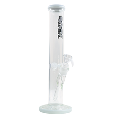 Rock Glass CrystalAxis Straight Tube Bong - Discreet Smoker