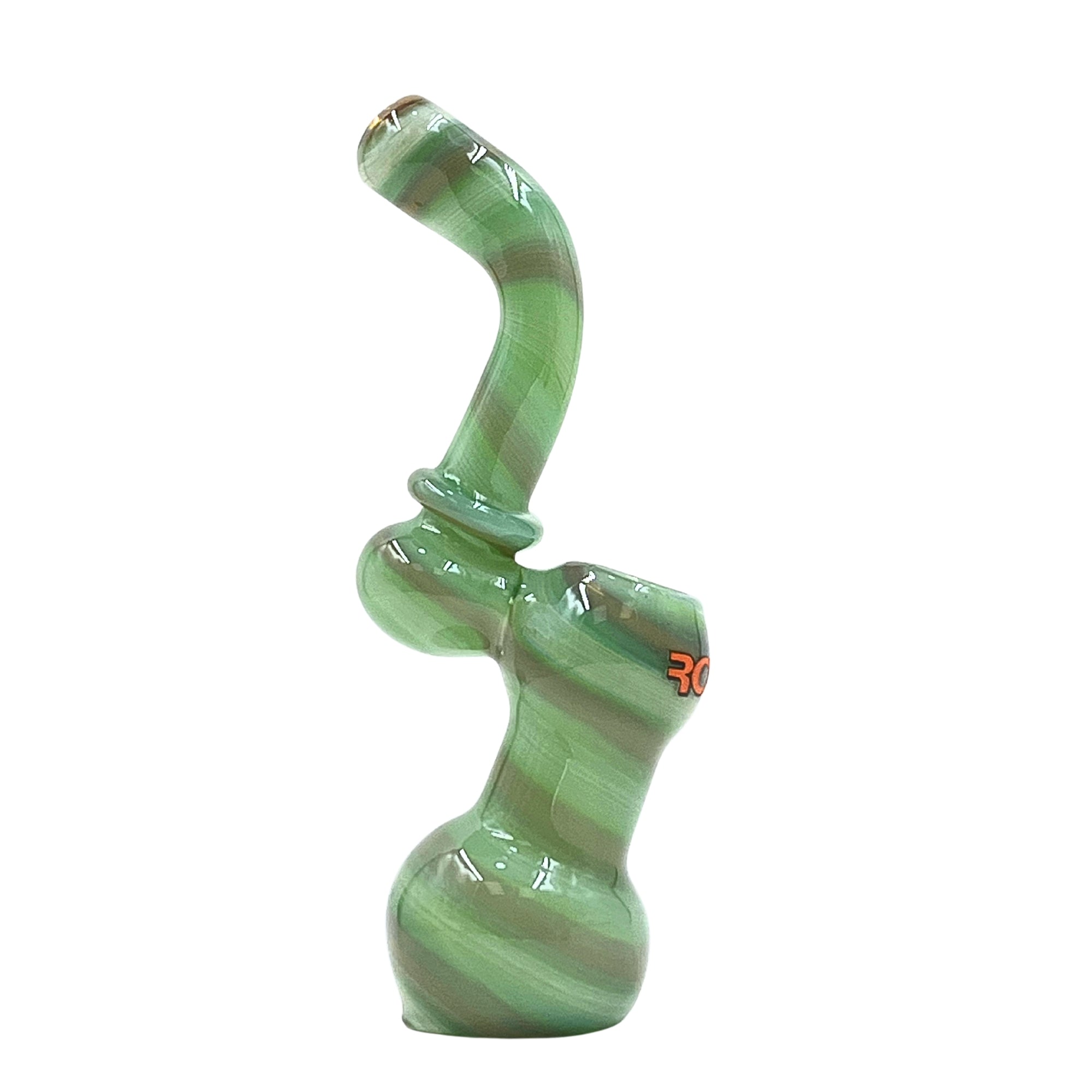 Marble Mist Rock Glass Standing Bubbler - Discreet Smoker