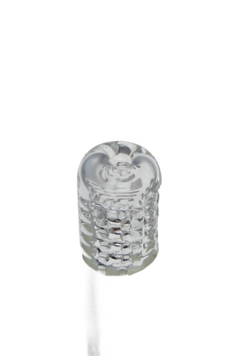 TAG - 18/14MM 6 Row x 3 (54 Hole) Open End Gridded Super Slit Downstem (5.50") - Discreet Smoker