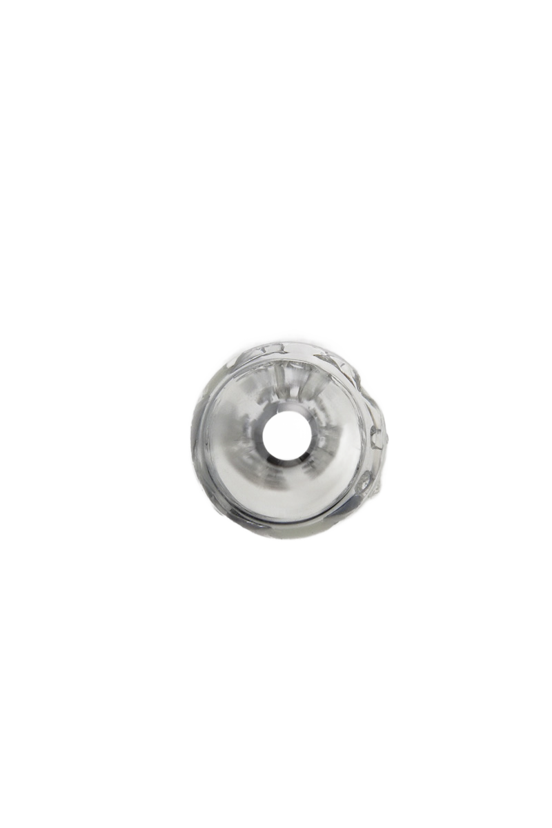 TAG - 18/14MM 6 Row x 3 (54 Hole) Open End Gridded Super Slit Downstem (5.50") - Discreet Smoker