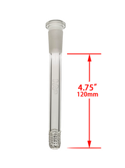 TAG - 18/14MM 6 Row x 3 (54 Hole) Open End Gridded Super Slit Downstem (5.50") - Discreet Smoker