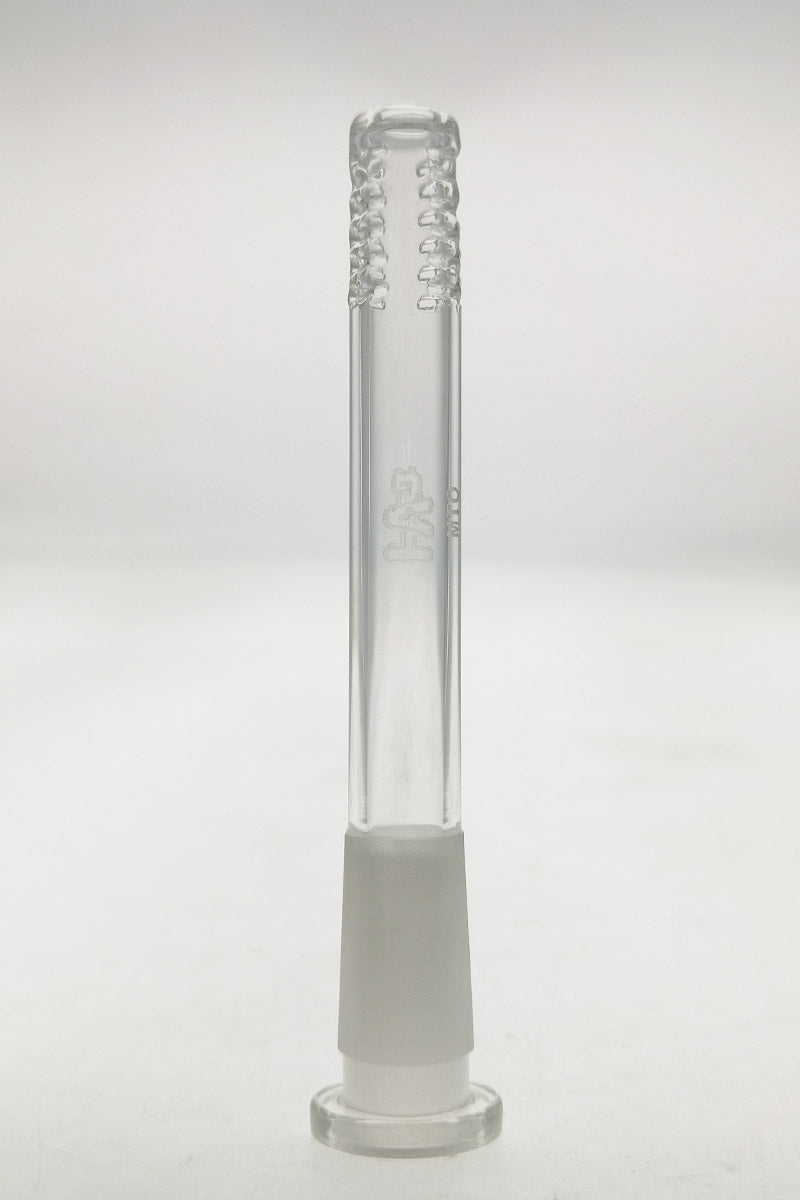 TAG - 14/10MM 6 Row x 2 (36 Hole) Open End Gridded Super Slit Downstem - Discreet Smoker