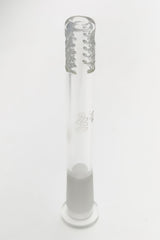 TAG - 14/10MM 6 Row x 2 (36 Hole) Open End Gridded Super Slit Downstem - Discreet Smoker