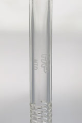 TAG - 14/10MM 6 Row x 2 (36 Hole) Open End Gridded Super Slit Downstem - Discreet Smoker