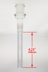 TAG - 18/18MM Open End Downstem 32 Slit Multiplying Rod - Discreet Smoker