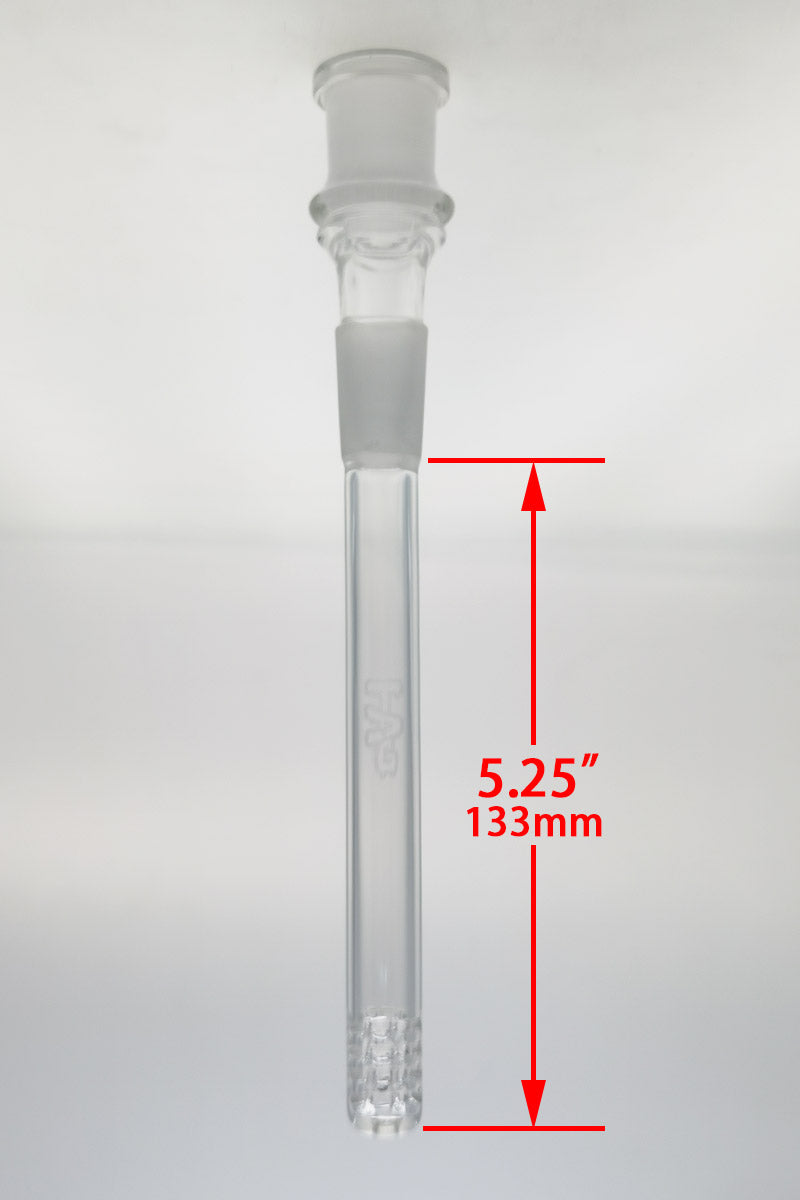 TAG - 18/18MM Open End Downstem 32 Slit Multiplying Rod - Discreet Smoker