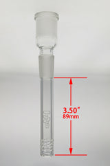 TAG - 18/18MM Open End Downstem 32 Slit Multiplying Rod - Discreet Smoker