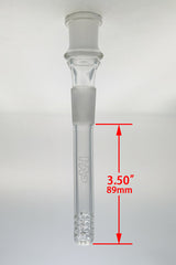TAG - 18/18MM Open End Downstem 32 Slit Multiplying Rod - Discreet Smoker