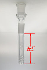 TAG - 18/18MM Open End Downstem 32 Slit Multiplying Rod - Discreet Smoker