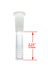 TAG - 18/14MM Open End 32 Slit Multiplying Rod Downstem - Discreet Smoker