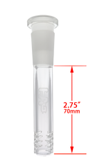 TAG - 18/14MM Open End 32 Slit Multiplying Rod Downstem - Discreet Smoker
