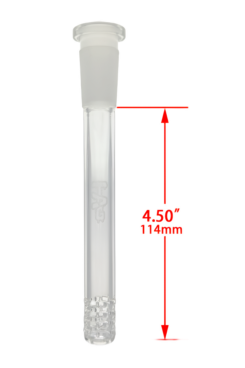 TAG - 18/14MM Open End 32 Slit Multiplying Rod Downstem - Discreet Smoker