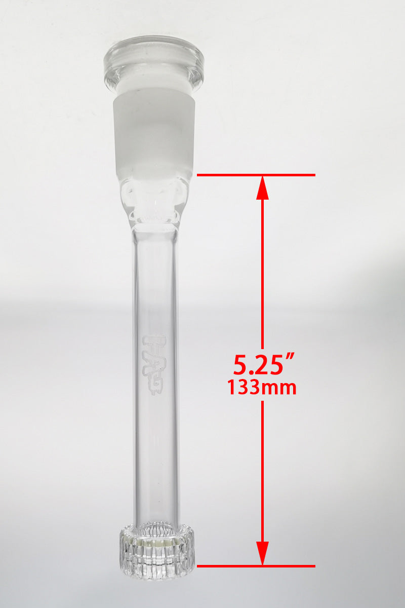 TAG - 28/18MM Closed End Single UFO Downstem - Discreet Smoker