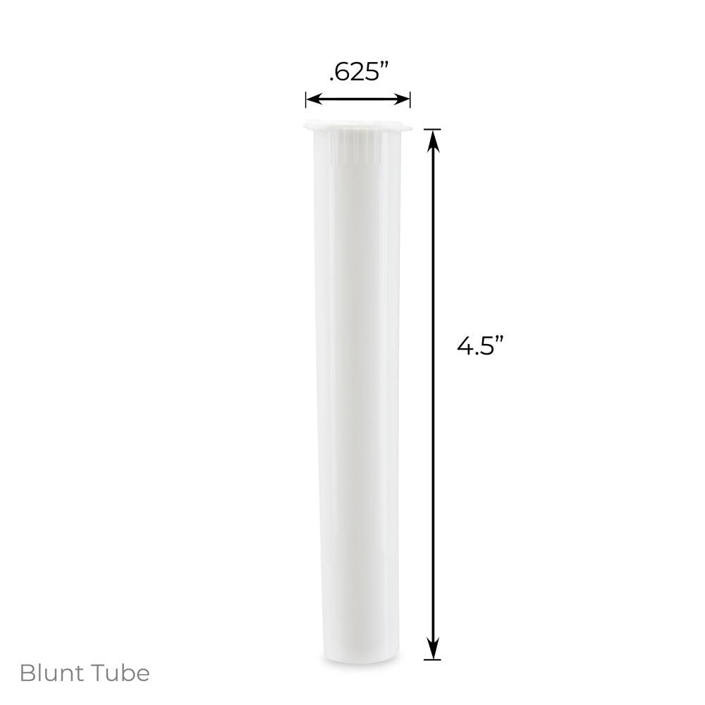 116mm Opaque Blunt Tubes Bulk Box – 500ct - Discreet Smoker