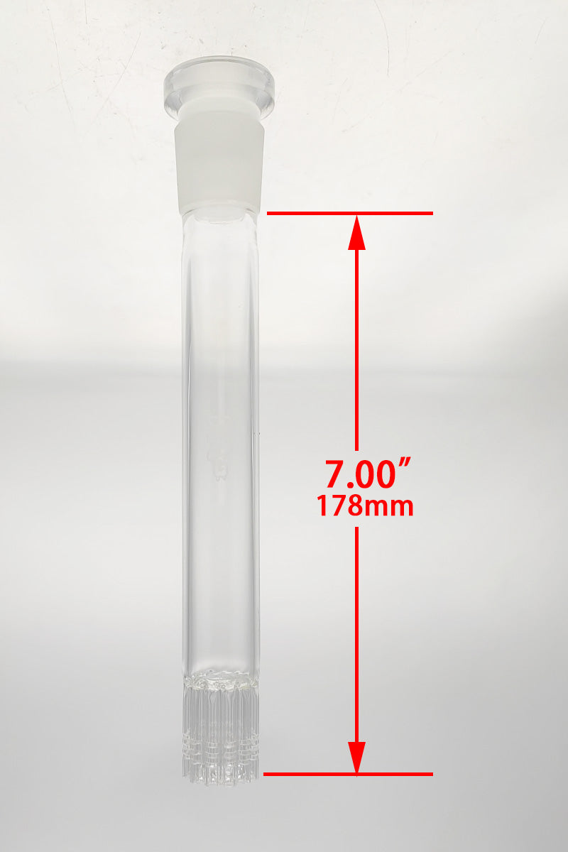 TAG - 28/18MM Open End 12-Arm Tree (5x.8MM) Downstem - Discreet Smoker