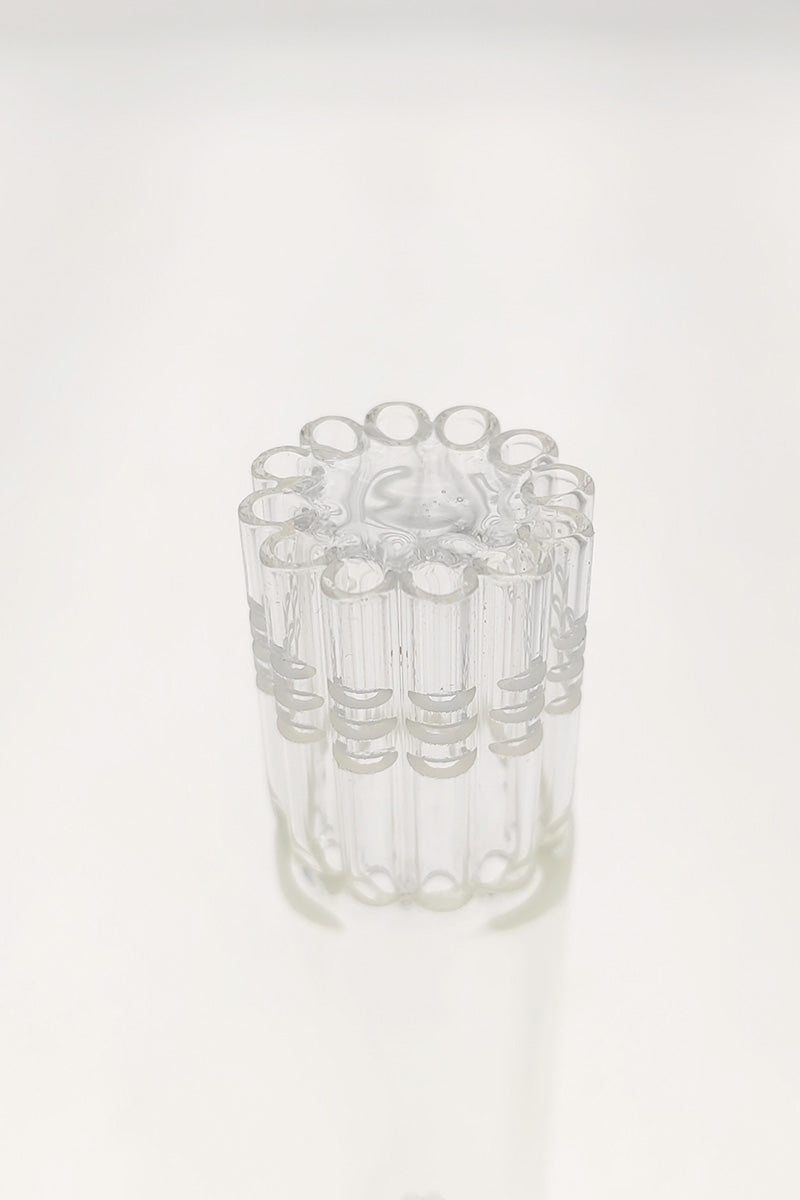 TAG - 28/18MM Open End 12-Arm Tree (5x.8MM) Downstem - Discreet Smoker