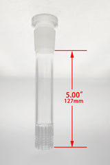 TAG - 28/18MM Open End 12-Arm Tree (5x.8MM) Downstem - Discreet Smoker