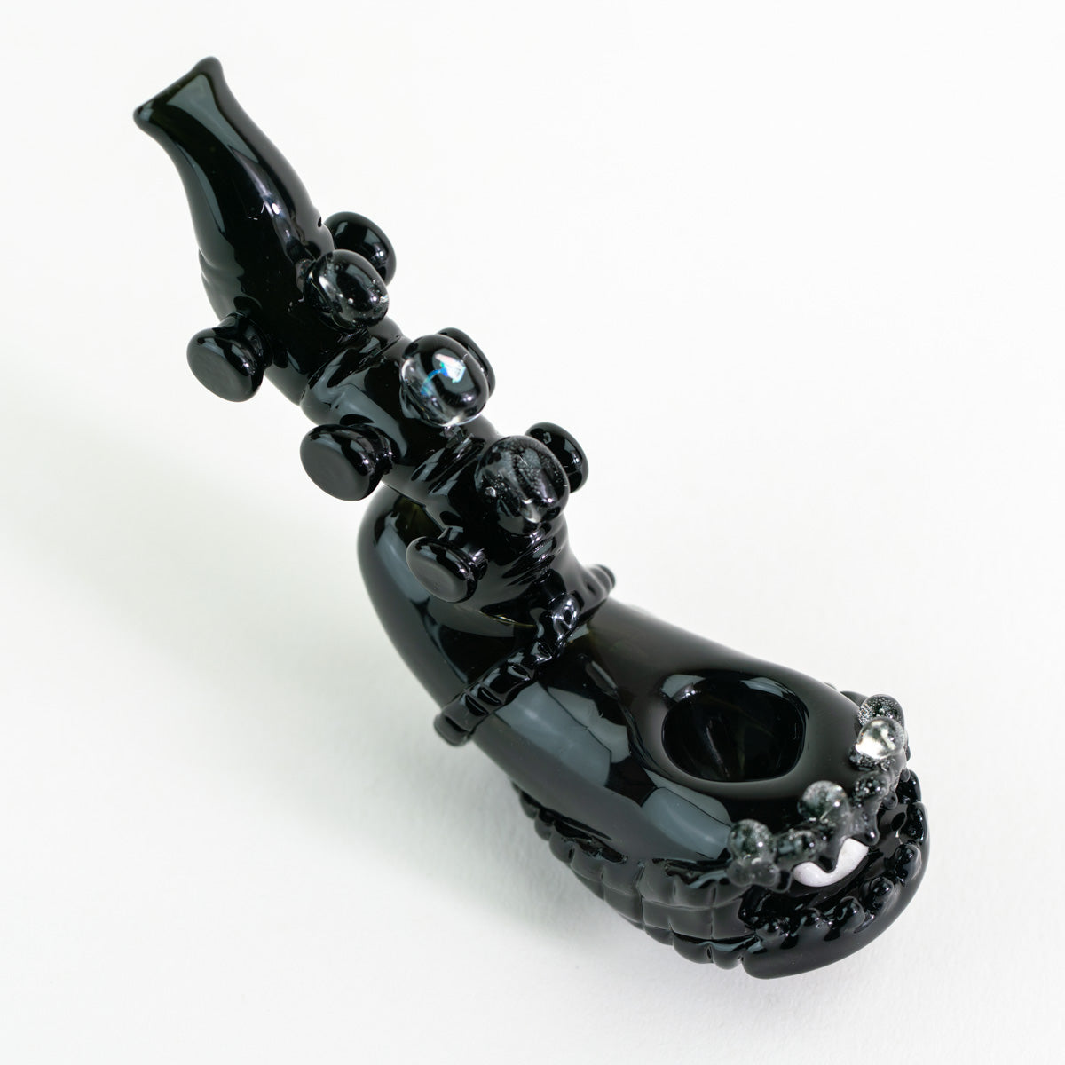 Empire Glassworks 'Alien' Glow-In-The-Dark Hand Pipe - Discreet Smoker