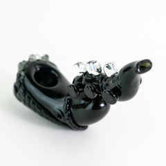 Empire Glassworks 'Alien' Glow-In-The-Dark Hand Pipe - Discreet Smoker