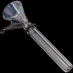 9mm Funnel Slide Bowl with Handle for Pull-Stem Bongs - Discreet Smoker