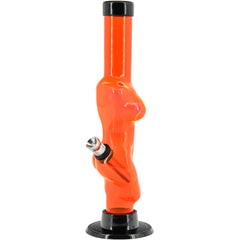 JM Enterprises 8" Acrylic Lady Contour Bong - Multiple Colors - Discreet Smoker