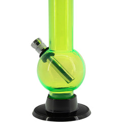 JM Enterprises 6" Acrylic Bubble Bong - Multiple Colors - Discreet Smoker