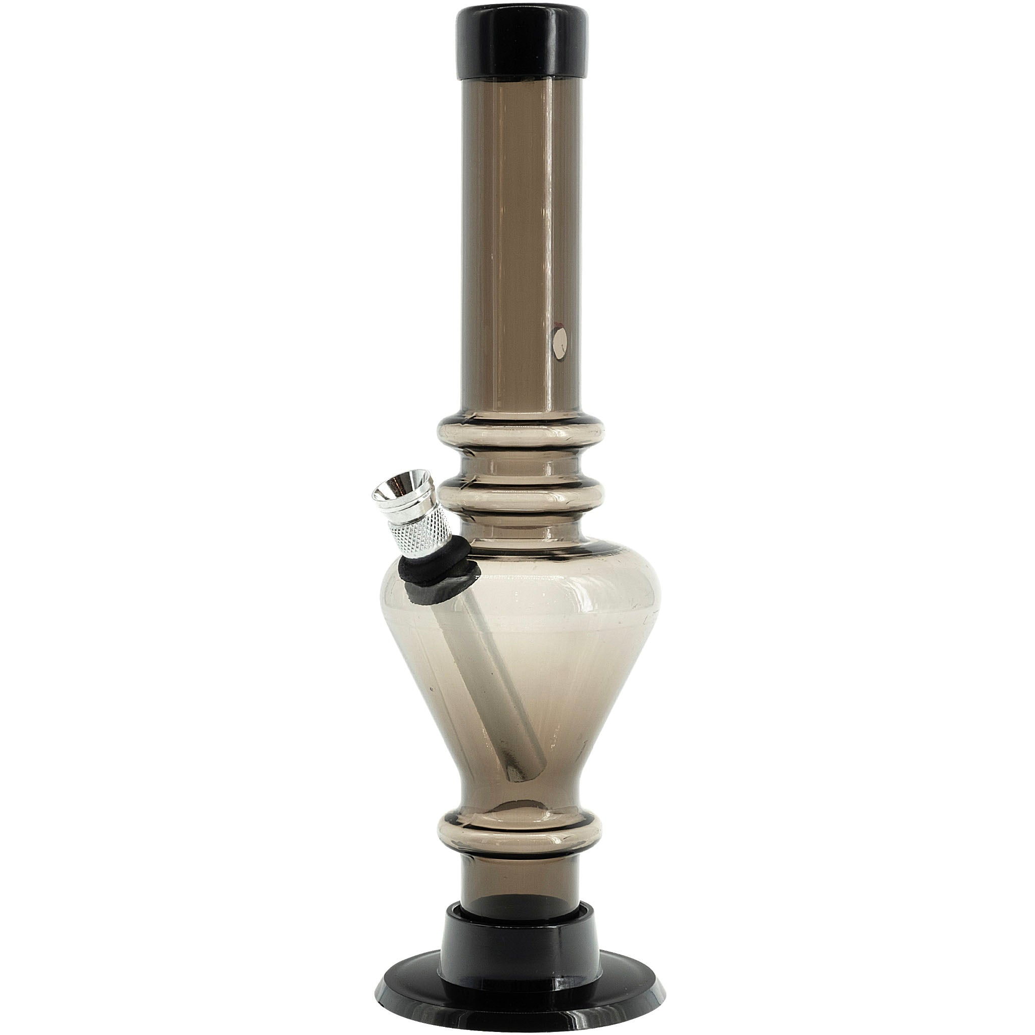JM Enterprises 8" Acrylic Blossom Bong - Multiple Colors - Discreet Smoker