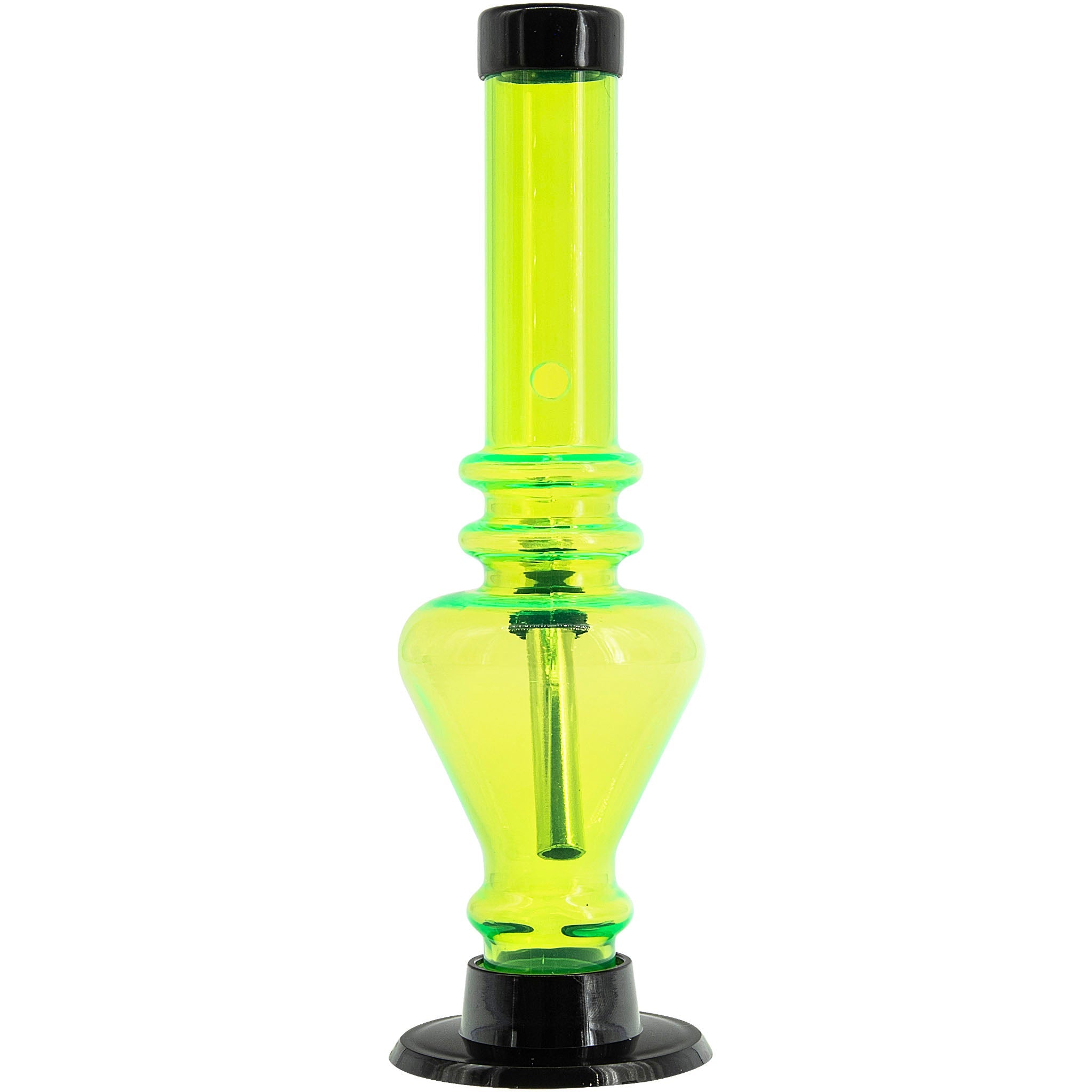 JM Enterprises 8" Acrylic Blossom Bong - Multiple Colors - Discreet Smoker