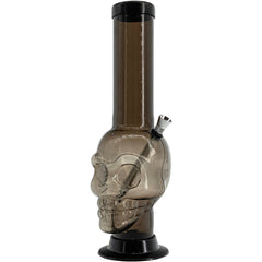 JM Enterprises 12-15" Acrylic Skull Chamber Bong - Multiple Colors - Discreet Smoker