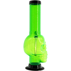 JM Enterprises 12-15" Acrylic Skull Chamber Bong - Multiple Colors - Discreet Smoker