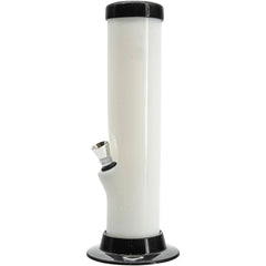 JM Enterprises 6-9-12-15" Acrylic Straight Tube Basic Bong - Multiple Colors - Discreet Smoker